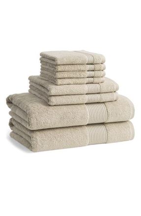Ted Baker 8-Piece Bath Towel Set in Tan at Nordstrom