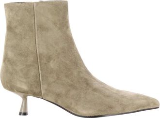 Bibi Lou Enkellaarsjes - Dames - Laarzen met Hak - Groen - 41 EU - Schoenen