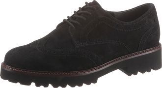 Gabor Schnürschuh mit dezenter Lyralochung, Freizeitschuh, Halbschuh, Schnürschuh
