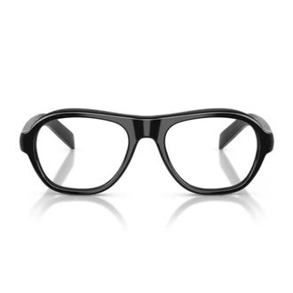 Prada Black Prada PR C12v Acetate Pilot Sunglasses