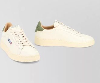 Autry leather low-top lace-up sneakers