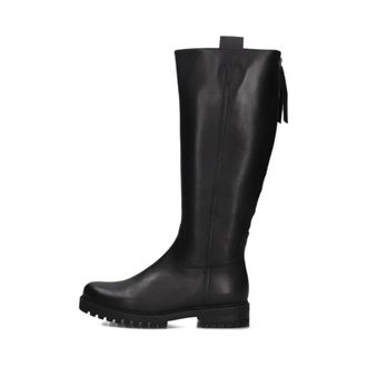 Gabor Schoenen, Dames, Zwart, 38 1/2 EU, Wol, Stijlvolle zwarte kniehoge laarzen