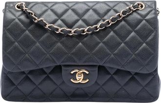 Chanel Pre-owned Quilted Flap Bag - Dames - Vintage Schoudertas - Zwart - ONE Size - Vintage