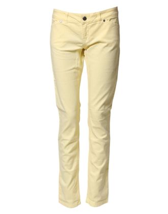 Pinko Cotton Low Waist Slim Fit Skinny blue Casual Womens Jeans (Pre-Owned)