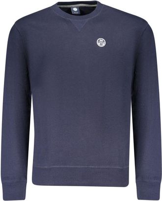 North Sails Blue Cotton Mens Mens Sweatshirt