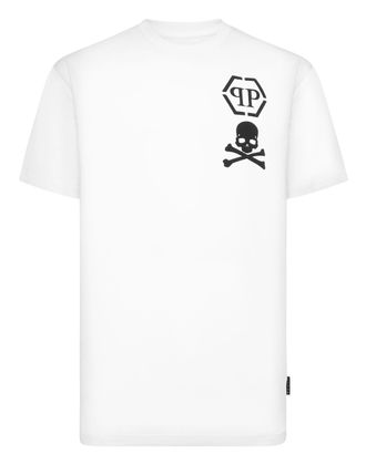 Philipp Plein T-Shirt V-Hals Skull&Bones