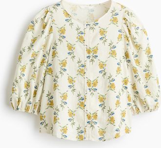 H&M Bluse aus Leinengemisch - White