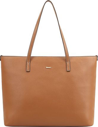 Paul Costelloe Womens Tropez Brown Leather Shoulder Bag - One Size