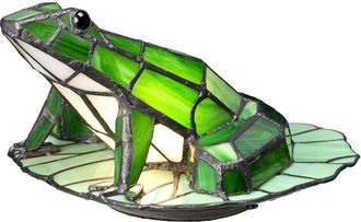 Netlighting Frog Tiffany Lamp Vintage Bronze G9