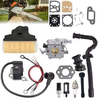 OEM Carburador Para Motosierra Stihl 021 023 025 Ms210 Ms230 Ms250 Con Filtro De Aire 1123 160 1650, Bobina De Encendido, L&iacute;nea De Combustible, Kit De Pue