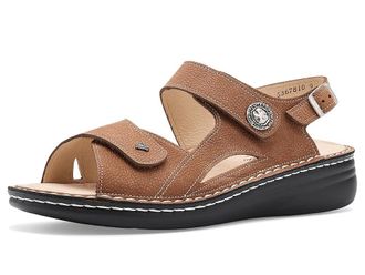 Finn Comfort Barbuda Brandy Streetnubuk Womens Sandals Brandy : EU 42 (US Womens 10.5-11) Medium, Leather