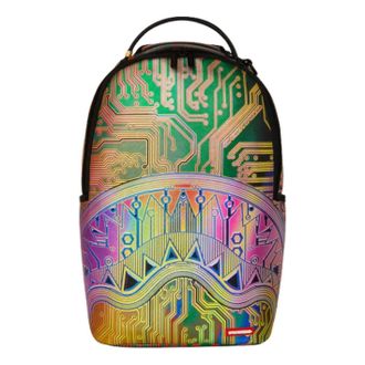 Sprayground Circuit Board Shark Backpack Multicolor G5735-88