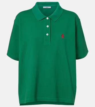 Prada Cotton piqu&eacute; polo shirt