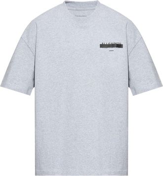 AllSaints Redact T-shirt - men - Cotton - L - Grey