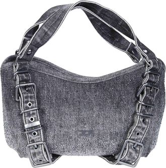 Diesel D-One Top-Handle S Textured Cotton Handbag