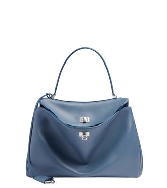 Balenciaga Blue Medium Rodeo Shoulder Bag