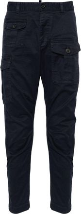 Dsquared2 Sexy tapered cargo trousers - men - Cotton/Spandex/Elastane/Cotton - 48 - Blue