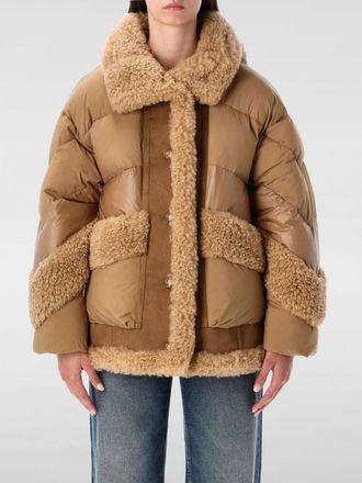 Urban Code Fur Coat URBANCODE Woman color Brown