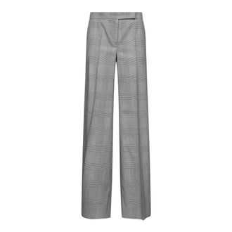 Max Mara Wide Trousers - female - Max Mara - Wide Trousers - Gray - 3XS - Trousers