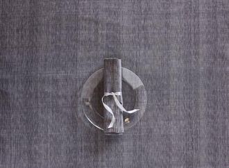 Sustainable Threads Timeless Ikat Tablecloth in Udaipur- 108 X 70 at Nordstrom