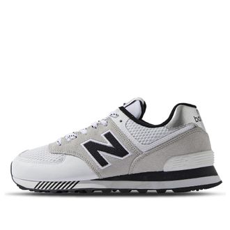 New Balance 574 White Grey ML574VS2