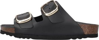 Scholl Noelle Slippers - Dames - Sandalen - Zwart - 37 EU - Schoenen