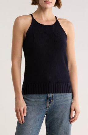 Elie Tahari Halter Neck Sweater Tank in Nightlife at Nordstrom Rack, Size X-Small
