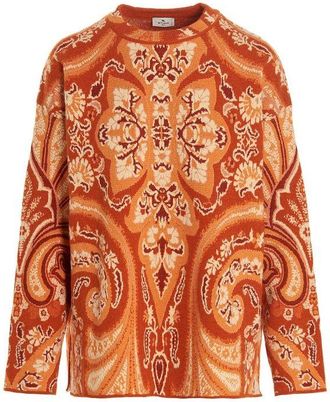 Etro Orange Polyamide Womens Sweatshirt
