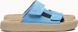 Veja Womens Etna Suede Sandal In Blue