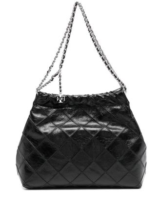 Tory Burch Borsa passepartout Fleming - Nero