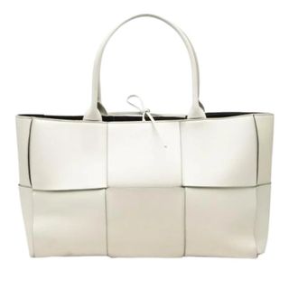 Bottega Veneta Pre-owned Tote Bags, female, White, Size: ONE SIZE Pre-owned Arco Tote