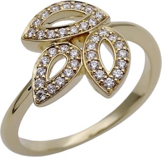 Harry Winston Yellow Gold Yellow Gold (18K) Band Ring (Pre-Owned)