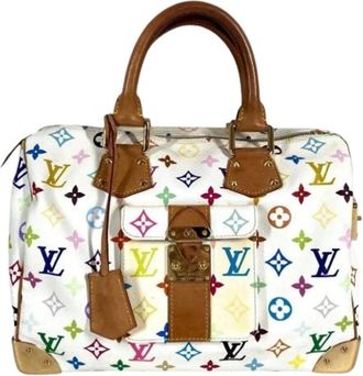 Louis Vuitton Pre-owned Handbags, female, Multicolor, Size: ONE SIZE Pre-owned Boston Bag