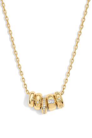 Electric Picks Oak Necklace in Gold at Nordstrom