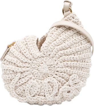 Chlo&eacute; Pre-owned Chloe Crochet Sea Treasures Crossbody 02-25-63-65