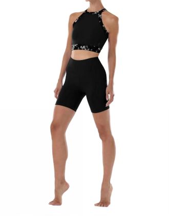 Bloch Paneled Shorts In Black