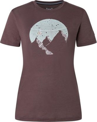 super.natural Winter Gondola Tee Merinoshirt f&uuml;r Damen | lila