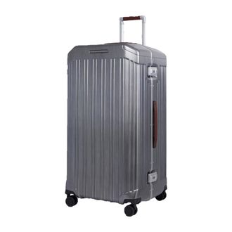 Piquadro Large Suitcases, male, Gray, Size: ONE SIZE Elegant Suitcase with TSA Lock