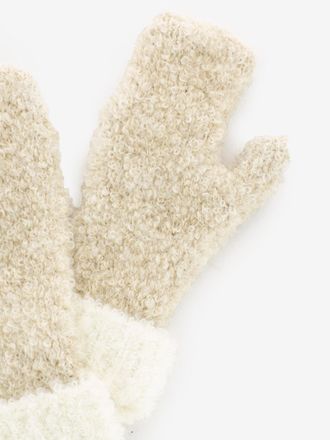 ALPO Muffole boucl&egrave; beige