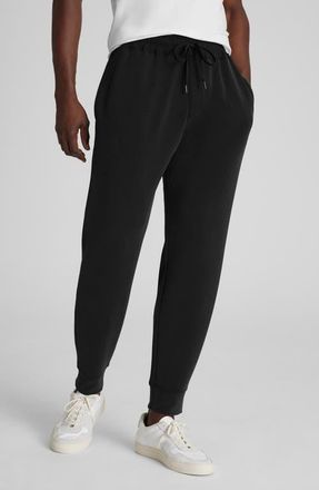 Tommy John Luxe Traveler Knit Joggers in Black at Nordstrom, Size Xx-Large