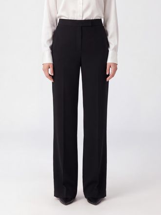 Parosh P. A.R. O.S. H. High-Waisted Sartorial Cady Palazzo Trousers