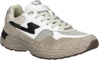 Stepney Workers Club Amiel S-Strike Geo-Merged - Heren - Sneakers - Veelkleurig - 42 EU - Leer - Schoenen
