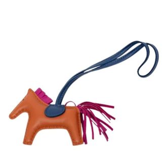 Herm&egrave;s Pre-owned Rodeo Bag Charm - Dames - Pre-owned - Bruin - Maat: ONE Size Leer