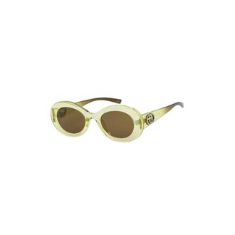 Gucci Zonnebrillen - Dames - Accessoires - Groen - Maat: 51 MM