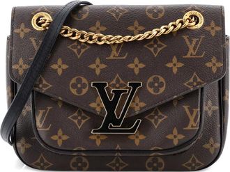 Louis Vuitton Passy Handbag Monogram Canvas crossbody bag - Zwart