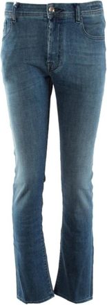 Jacob Cohen Bard Slim-fit Jeans - Heren - Slim Fit Jeans - Blauw - W31 - Katoen - Jeans