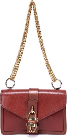 Chlo&eacute; Pre-owned Womens Aby Chain Mini Shoulder Bag - Brown - One Size