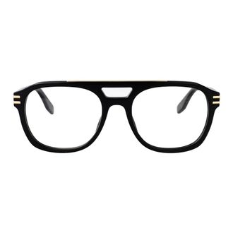 Marc Jacobs Glasses, unisex, Black, Size: 55 MM Marc 788 Aviator Glasses