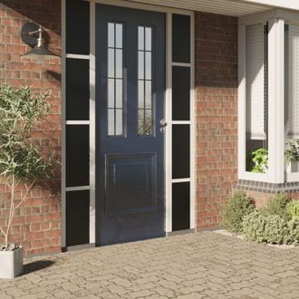 vidaXL Pellicole per Finestre Smerigliate 4pz Motivo Bamb&ugrave; in pvc - Vidaxl