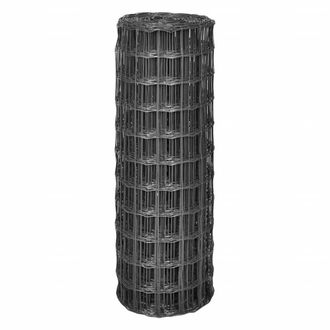 Berkfield Home Euro Fence Steel 10x1.5 m Grey